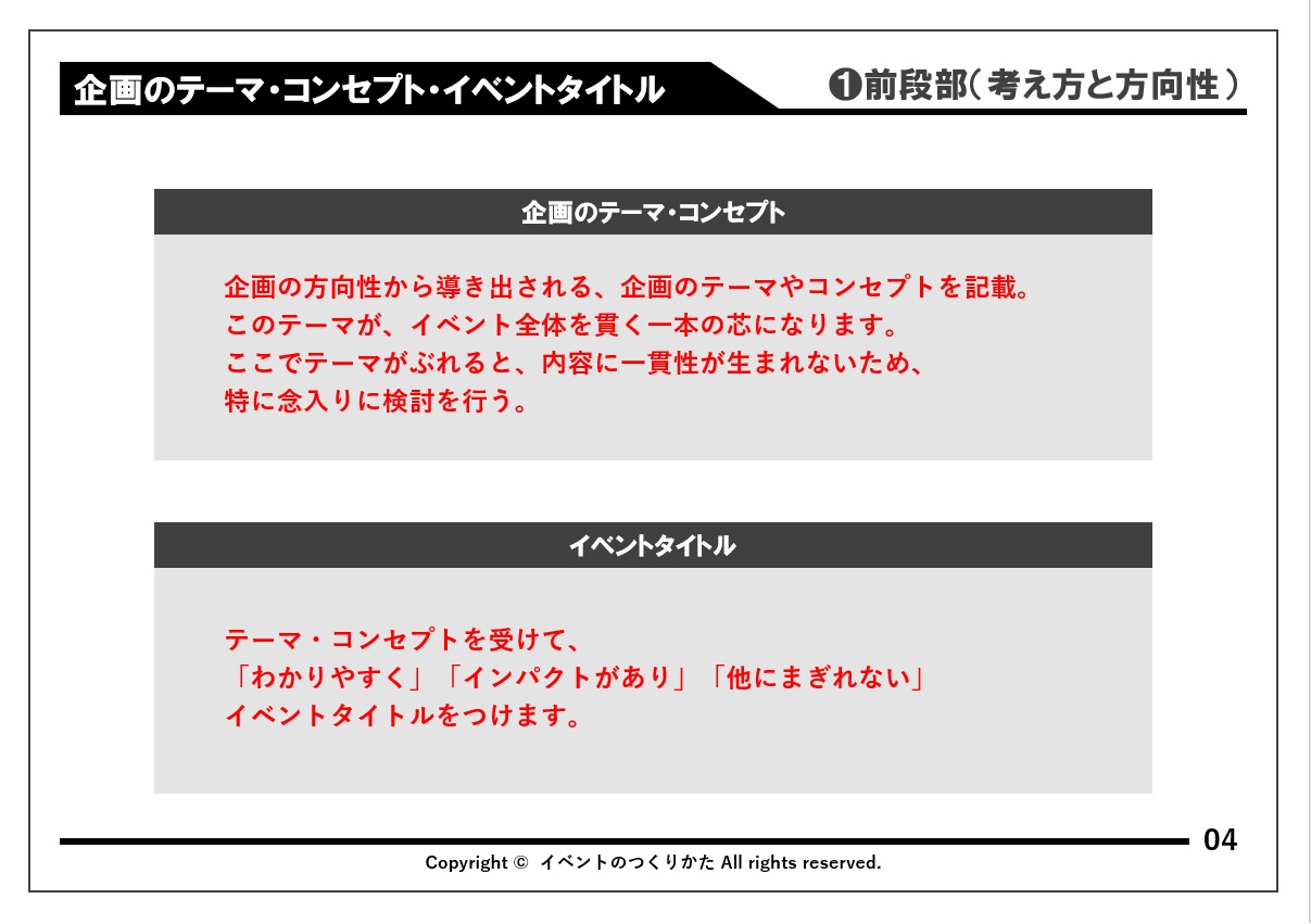 イベント企画書の作成例を公開 初心者でも分かりやすく企画書の書き方を解説 イベントのつくりかた